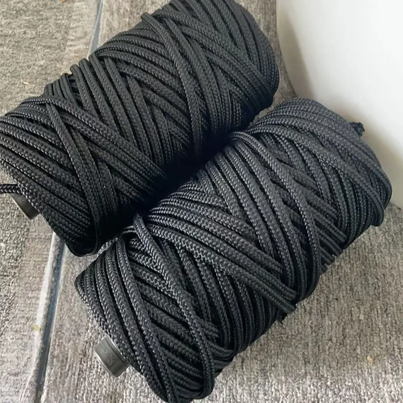 6mm Black Nylon Rope 6mm Black Nylon Rope