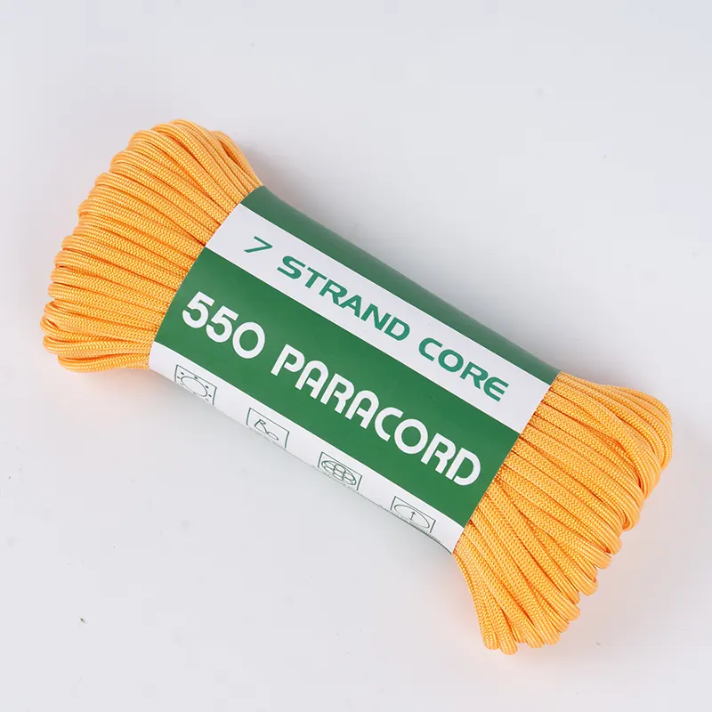 7 Strand Core 4mm Solid Aureus 550 Polyester Paracord
