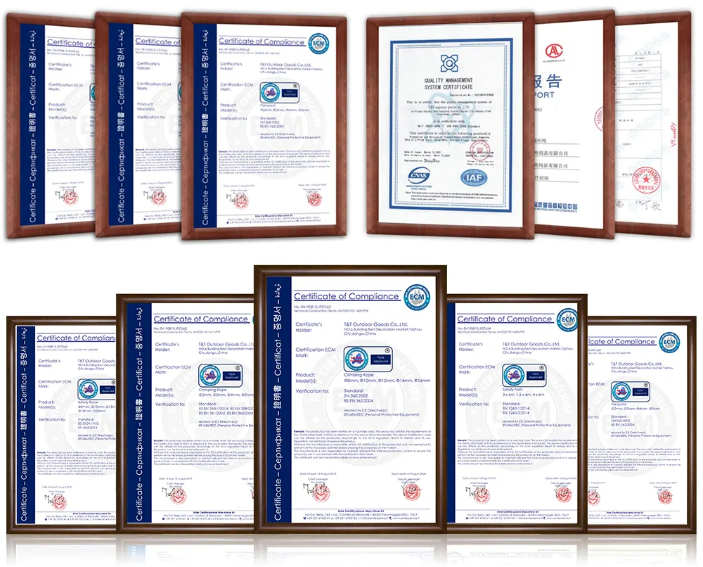 Certifications